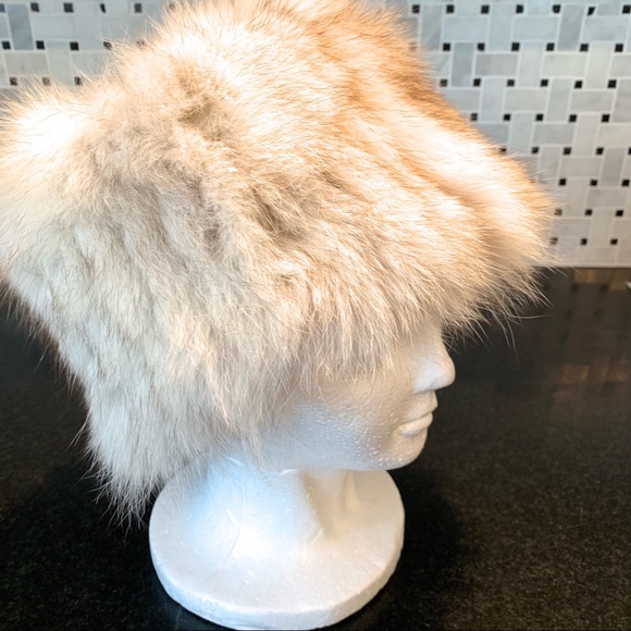 Accessories - Vintage Rabbit Fur Bucket Hat